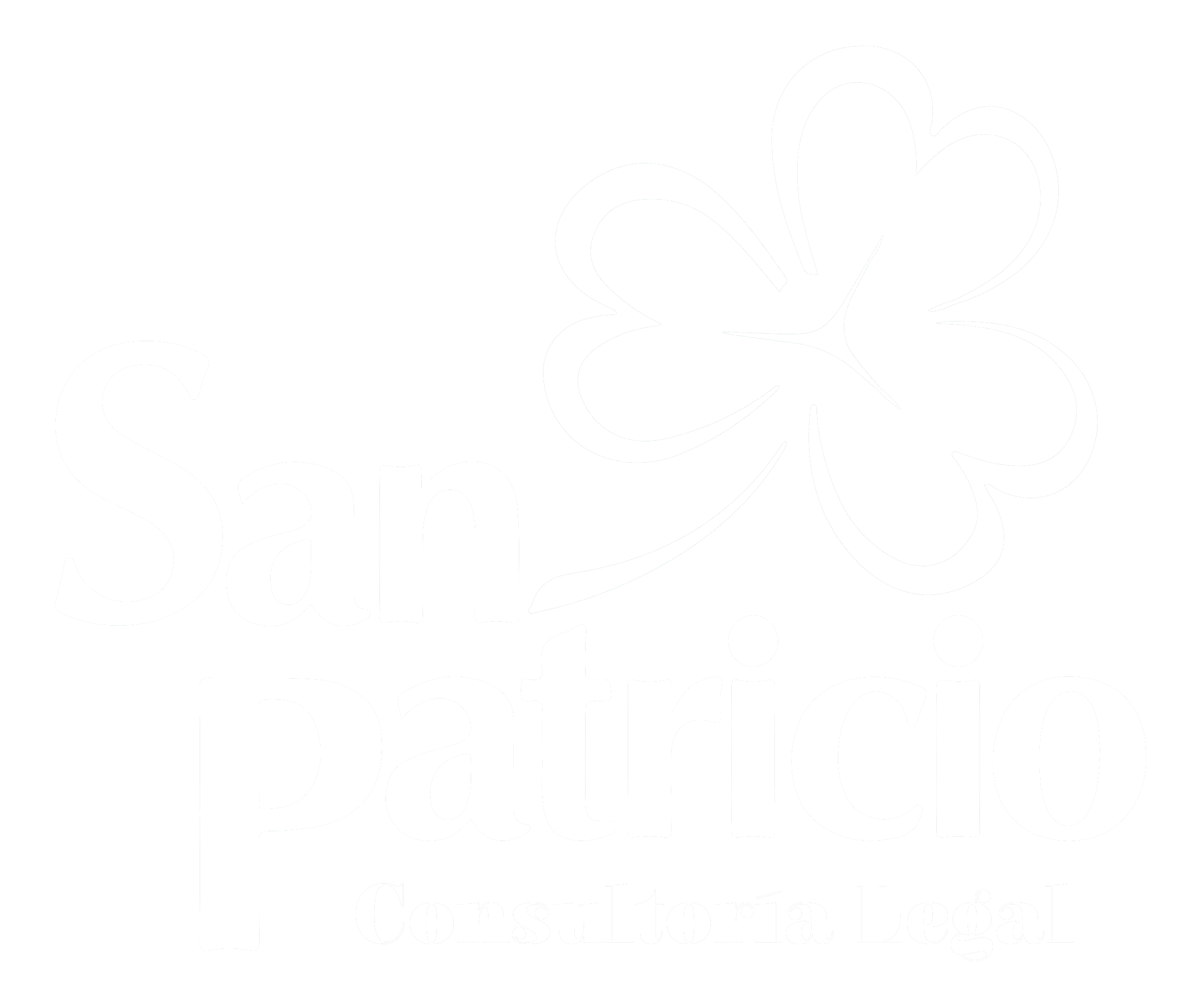 Logo San Patricio Blanco